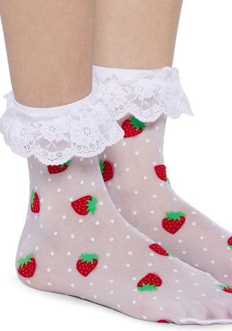 Tasty Serenade Lace Socks