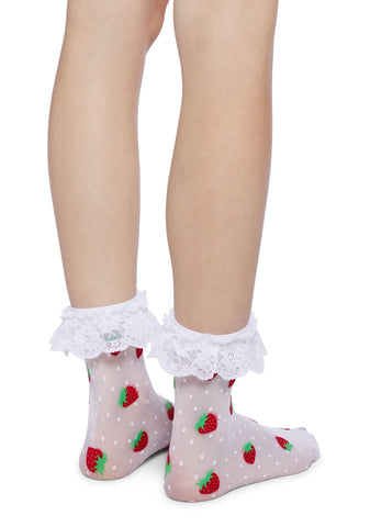 Tasty Serenade Lace Socks