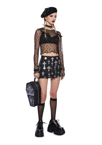 Mystery's Mistress Mesh Top