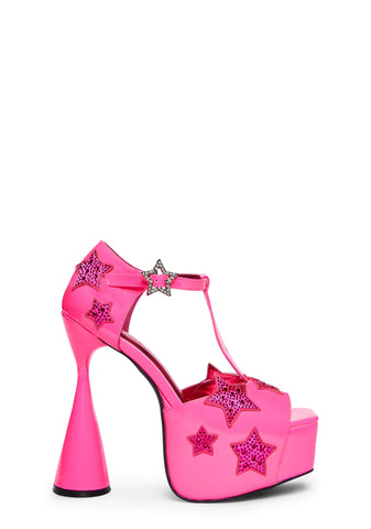 Super Starlet Platform Heels