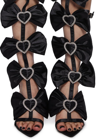 Meet The Beau Satin Heels