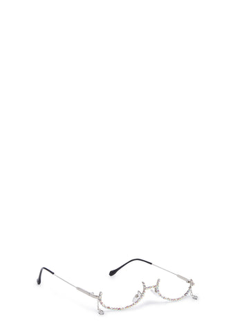 Very Posh Rhinestone Glasses