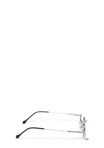 Very Posh Rhinestone Glasses