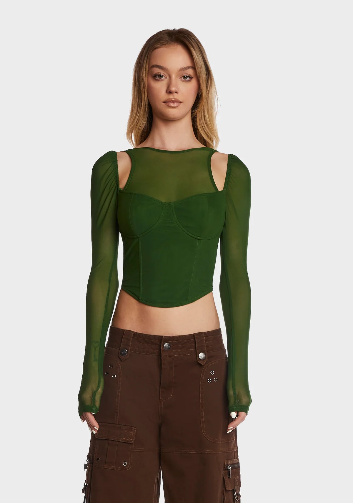 Maximum Jealousy Corset Top