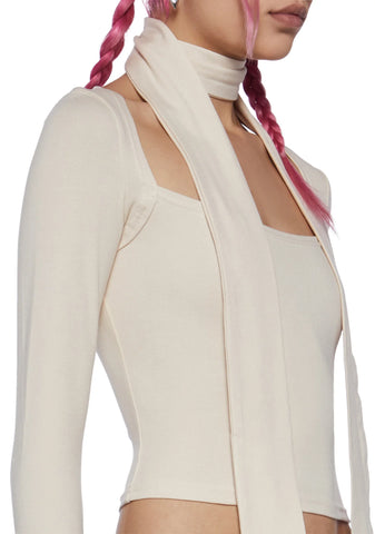 Make It A Date Top And Scarf Set