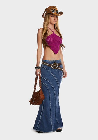 Don't Mess Halter Top