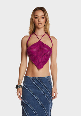 Don't Mess Halter Top