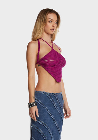 Don't Mess Halter Top