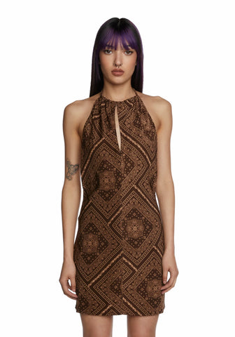 Nomadic Mind Mini Dress