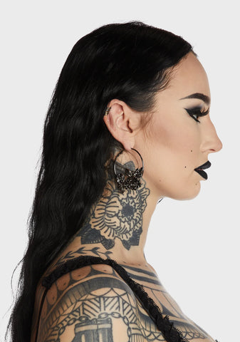 Sweet Aroma Hoop Earrings