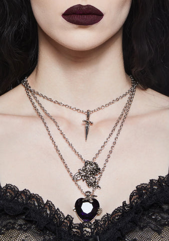 Among Lovers Necklace Set