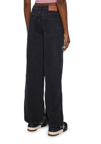 Wide Leg Puddle Jeans