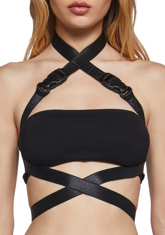 Watch Yo Man Buckle Top