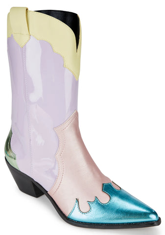Pastel Cowboy Boots