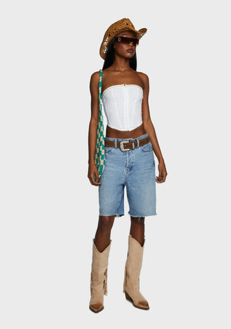 Palm To Palm Corset Top