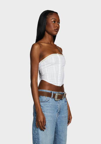 Palm To Palm Corset Top