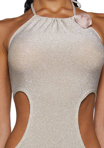 Rose Spark Mini Dress