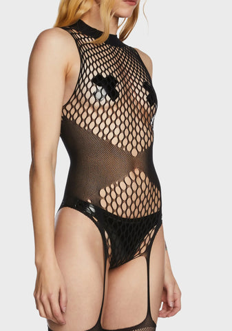 You're Gone Fishnet Bodystocking