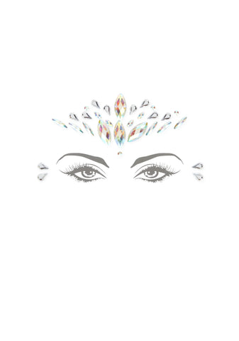 Unknown Invader Bodysuit And Face Gems Set