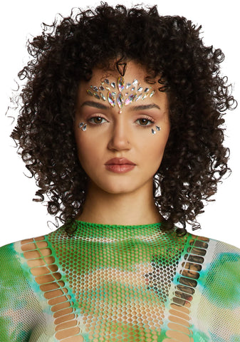 Unknown Invader Bodysuit And Face Gems Set