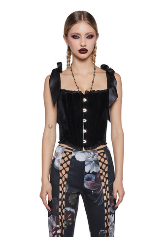 Night Whispers Corset Top