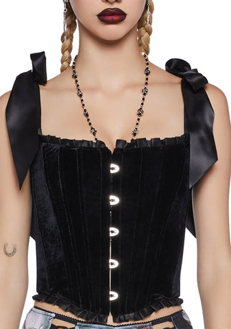 Night Whispers Corset Top