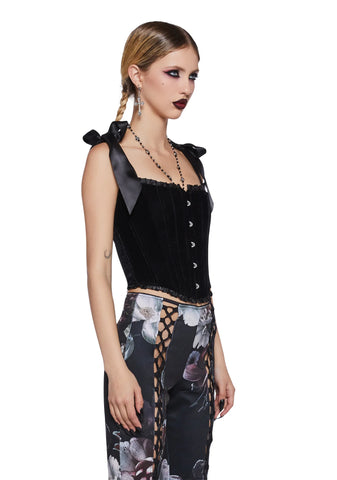 Night Whispers Corset Top