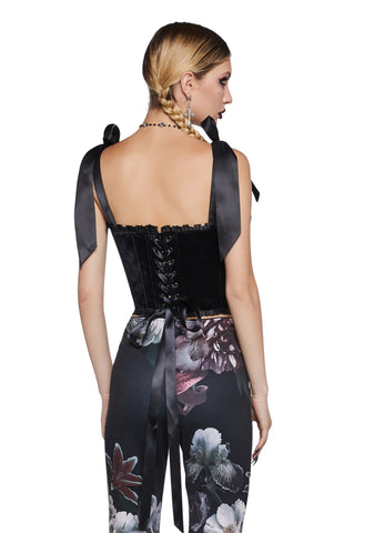 Night Whispers Corset Top