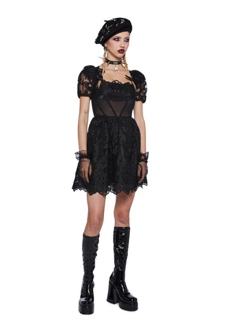 In Distress Mini Dress