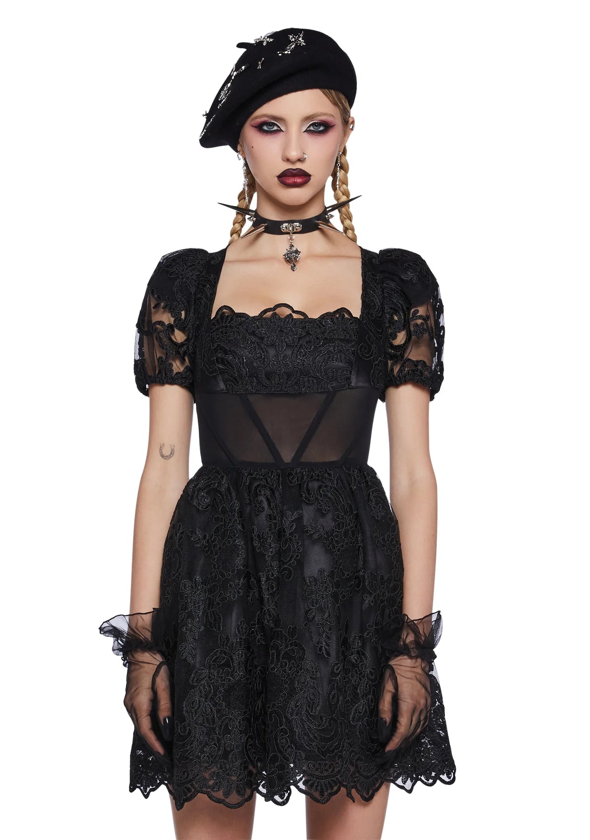 In Distress Mini Dress