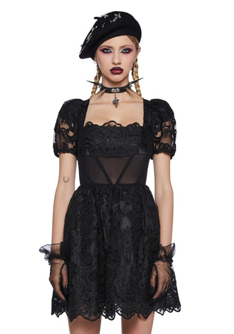 In Distress Mini Dress