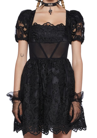 In Distress Mini Dress