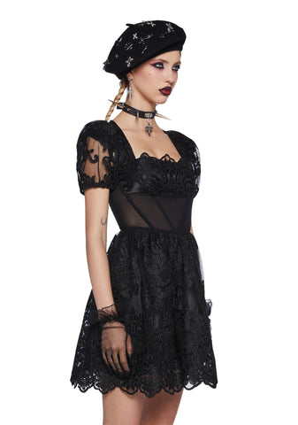 In Distress Mini Dress