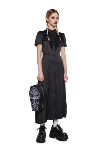 Cold Gaze Midi Dress