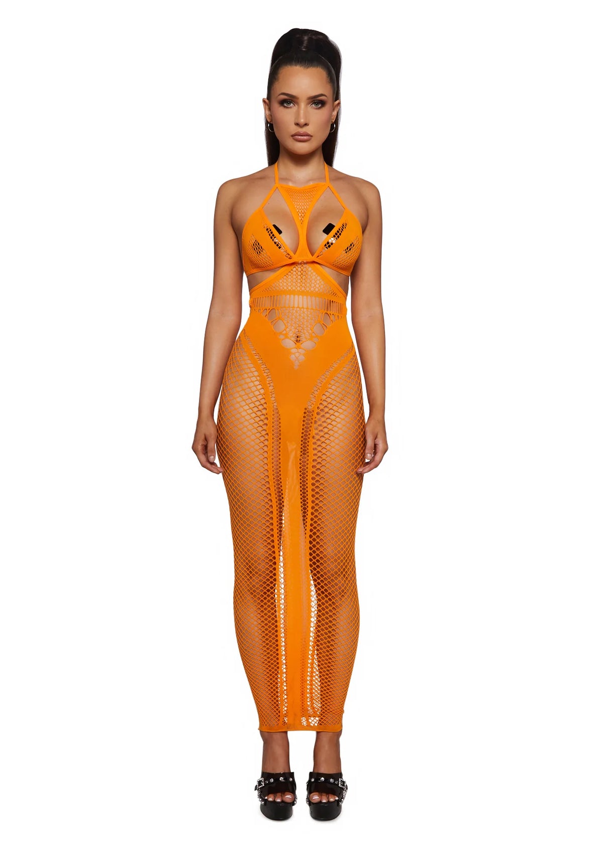 Citrus Romance Slip Gown