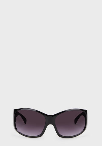 Snake Dagger Sunglasses - Brown