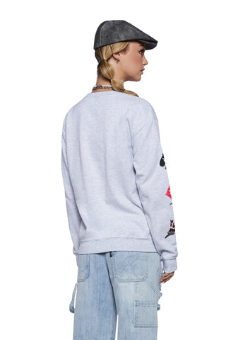 x Playboy Aces Crewneck Sweater