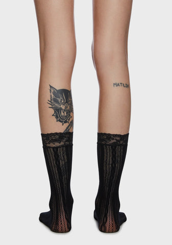 Sweet Spells Lace Socks