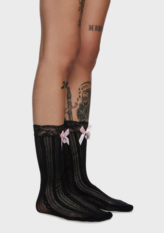 Sweet Spells Lace Socks