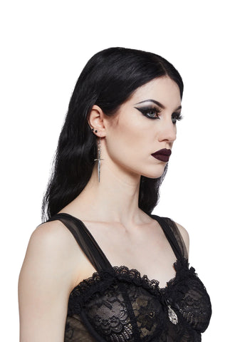 To The Hilt Drop Earrings