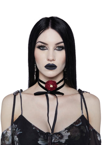 True Romance Velvet Choker