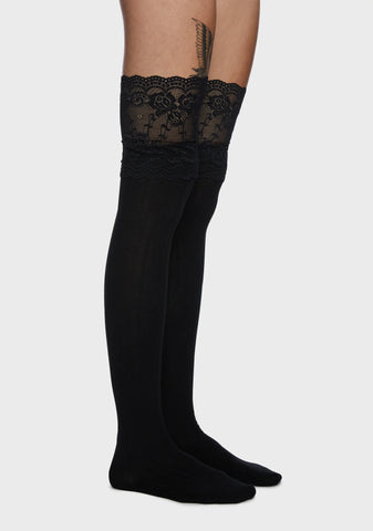 Sweetest Escape Thigh-High Socks