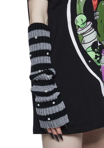 Rebel Roamer Arm Warmers - Gray/Black