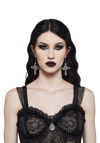 Pleasing Meditations Drop Earrings