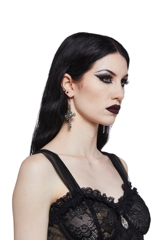 Pleasing Meditations Drop Earrings