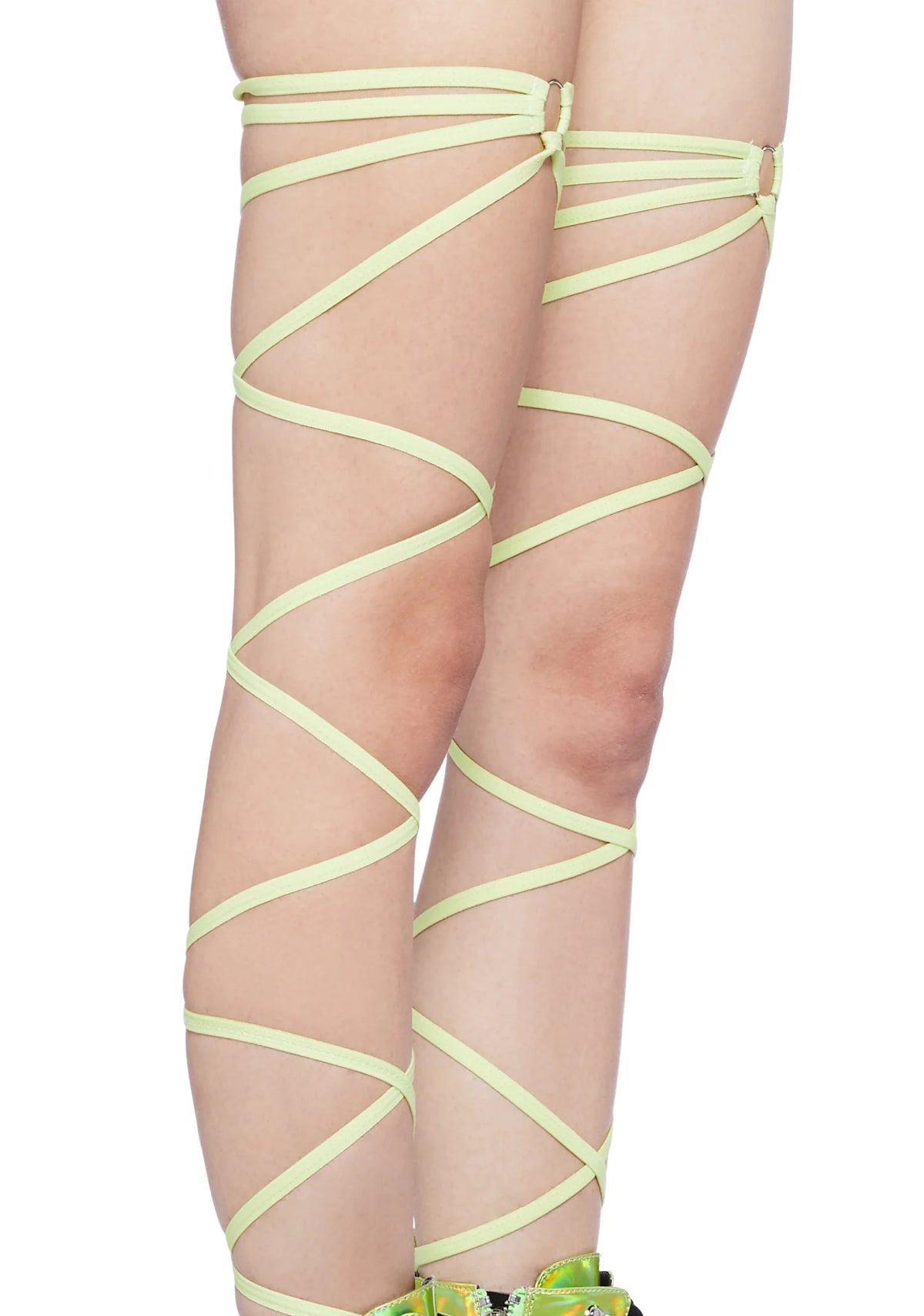 Vortex Vison Thigh Wraps- Yellow