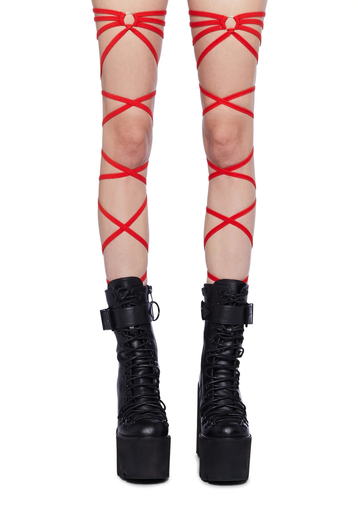 Vortex Vison Thigh Wraps- Red