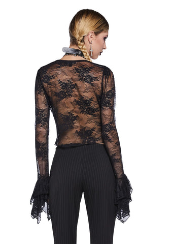 The Seventh Sense Crop Top - Off White