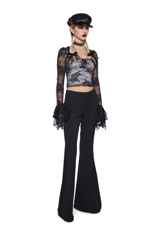 The Seventh Sense Crop Top - Off White