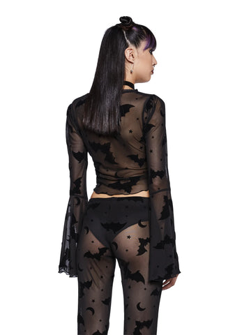 Sweetly Sinister Crop Top